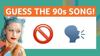 Guess the 90s SONG with EMOJIS!