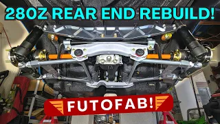 The Best Datsun Rear End Setup?  FutoFab Axles and Stubs!