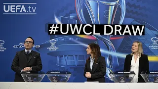 UEFA Women's Champions League quarter-final & semi-final draw