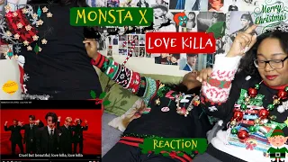 MONSTA X LOVE KILLA REACTION [THEY IN SUITS GOD!]