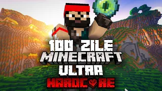 Am Supravietuit 100 de Zile pe Minecraft Ultra Hardcore! [Amplified World]