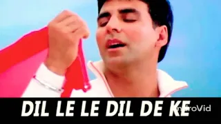 Dil Le Le Dil De De | Khiladi 420 (2000) Songs | Abhijeet Bhattacharya & Alka Yagnik | Akshay Kumar