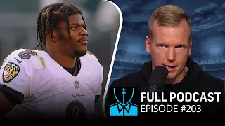 Week 8 Picks: Lamar vs PIT D, Pats upset Bills & Tua's debut | Chris Simms Unbuttoned Ep. 203 (FULL)