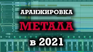 Аранжировка современного метал трека - полный разборСинтезаторы, сэмплы, эффекты, сведение