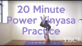 20 Minute Power Vinyasa Yoga Flow