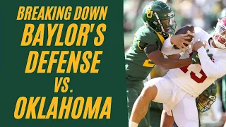 Baylor Football: Dave Aranda Defense w/ Ron Roberts vs. Oklahoma (Lincoln Riley Offense)