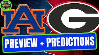Auburn vs Georgia - Preview + Predictions (Late Kick Cut)