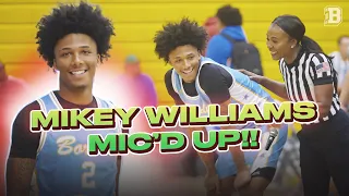 We MIC'D up 2023 Five-Star Mikey Williams!! 🎤🔥