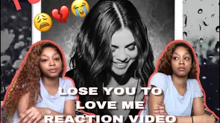 SELENA GOMEZ - Lose you to love me / REACTION VIDEO ‼️ I CRIED 💔😭