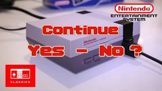 Continue the Nintendo Mini on the Nintendo Switch Virtual Console