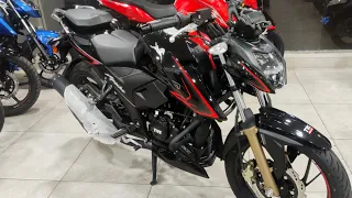 TVS Apache RTR 200 4V BS6 (Phase-2) 2024 New Model Detailed Review With On Road Price || New Update