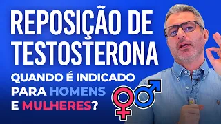 Reposição de TESTOSTERONA: quando fazer? 📉