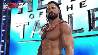 Roman Reigns Entrance | WWE 2K24 | 4k