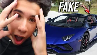 I GAVE MY FRIEND A FAKE LAMBORGHINI