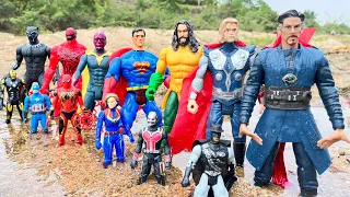 Avengers toys||unboxing-ultraman-đồ chơi siêu nhân, ironman-spiderman-superman, batman..so woaaaaaaa