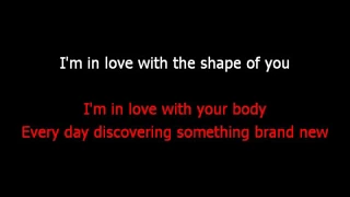 Ed Sheeran   Shape of you Karaoke with backing vocals   YouTube