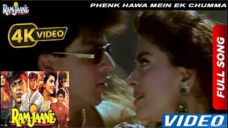 Phenk Hawa Mein Ek Chumma - Ram Jaane - 4K Video / Shah Rukh Khan, Juhi Chawla