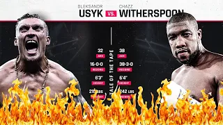 Oleksandr Usyk vs Chazz Witherspoon in heavyweight debut highlight Full fight