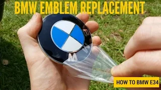 BMW Roundel/Emblem Replacement