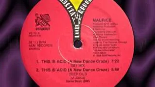 MAURICE - This Is Acid  (Deep Dub)