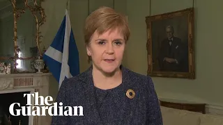 Nicola Sturgeon calls on Boris Johnson to resign