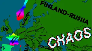 Chaos in a Nutshell 5 Europe Map