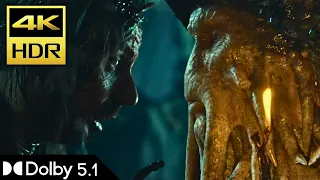 4K HDR | Davy Jones's First Appearance (Pirates of the Caribbean: Dead Man's Chest) | Dolby 5.1