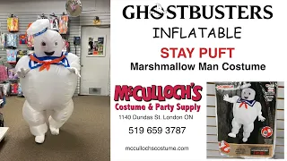 Inflatable Stay Puft Marshmallow Man Costume #costume #halloween #ghostbusters