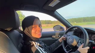 🦋🚙 Maryam Masud first time driving to her School | RVCC Collège