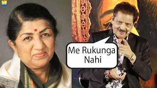 Udit Narayan Gets Emotional remembering Lata Didi at Gadar 2 Song event | Sunny Deol