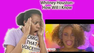 Whitney Houston- How Will I Know|REACTION!!!!!! HOLY COW #reaction #roadto10k