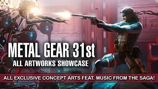 METAL GEAR SOLID MOVIE - All Concept Arts Feat. Music from the Saga! | 31st Anniversary