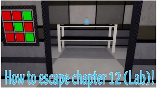 HOW TO ESCAPE CHAPTER 12 *LAB* (ROBLOX PIGGY BOOK 2)