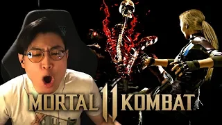 Mortal Kombat 11 - NEW Cassie Cage & Kano Trailer!! [REACTION]