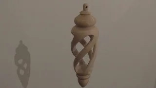 Wooden spiral for the Challenge