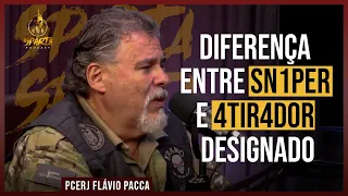 DIFERENÇA ENTRE SNIPER E ATIRADOR DESIGNADO I SPARTA PODCAST I FLAVIO PACCA ( PCERJ )