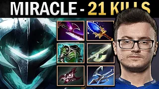 Chaos Knight Dota Gameplay Miracle with 21 Kills and Armlet