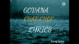 Govana - Chap Chop lyrics