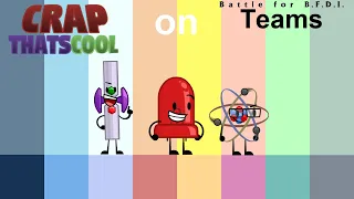 If Crap that’s Cool characters were on BFB Teams