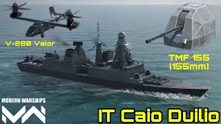 IT Caio Duilio - Turn him to Yamato Lite by Using TMF-155 Cannon - Modern Warships