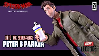 Hasbro Marvel Legends Spider-Man Into the Spider-verse Peter B Parker Figure | Video Review