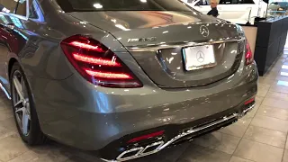 Mercedes-Benz AMG S63 Startup