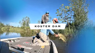 Ultimate Bass Fishing Adventure at Koster Dam with Iron River! 🎣🌊🐟