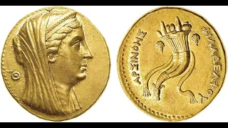 Аукциона 41. Лот 3 - Египет. Царь Птолемей II Филадельф. Октодрахма 253-246 гг до н.э.