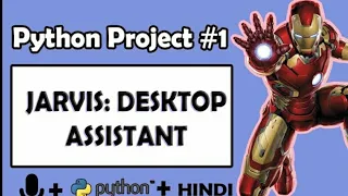 Project 1: Iron Man Jarvis AI Desktop Voice Assistant | coding with frenzy