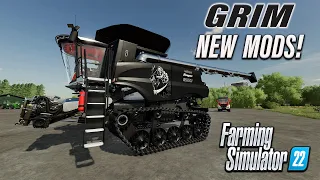 Reaper 2000 Harvester & MUCH MORE | FS22 | GRIM NEW MODS! (Review) PS5 | 21st Sept 2023.