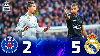 المباراه التي جعلت رونالدو قدوة مبابي في كرة القدم🔥✨◄ ريال مدريد 5-2 باريس سان جيرمان ❯🏅[2018]💥"FHD"