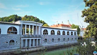 Ljubljana's Central Market, Slovenia - 4K Virtual Walk