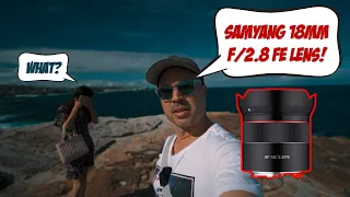 Samyang 18mm f 2.8 FE lens : vlog and review with the Sony a7siii