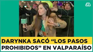 “Con todo el ritmo”: La aplaudida cobertura de Darynka durante año nuevo en Valparaíso